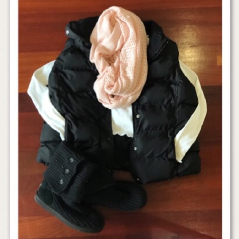 Light pink scarf